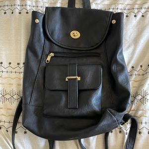 Black backpack